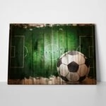 Πινακας σε καμβά FOOTBALL FENCE