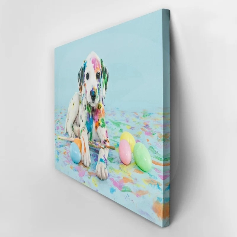 Πινακας σε καμβά FUNNY LITTLE DALMATIAN PUPPY