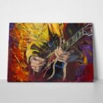 Πινακας σε καμβά GUITARISTS PLAYING GUITAR