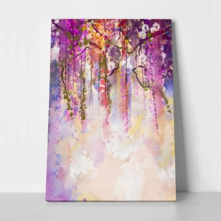 Πινακας σε καμβά HANGING FLOWERS