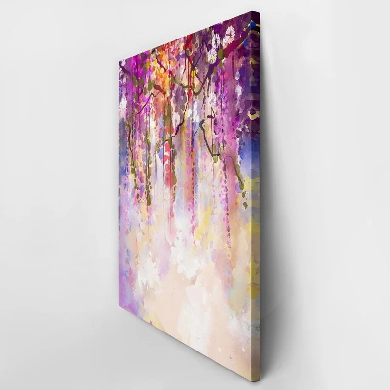 Πινακας σε καμβά HANGING FLOWERS