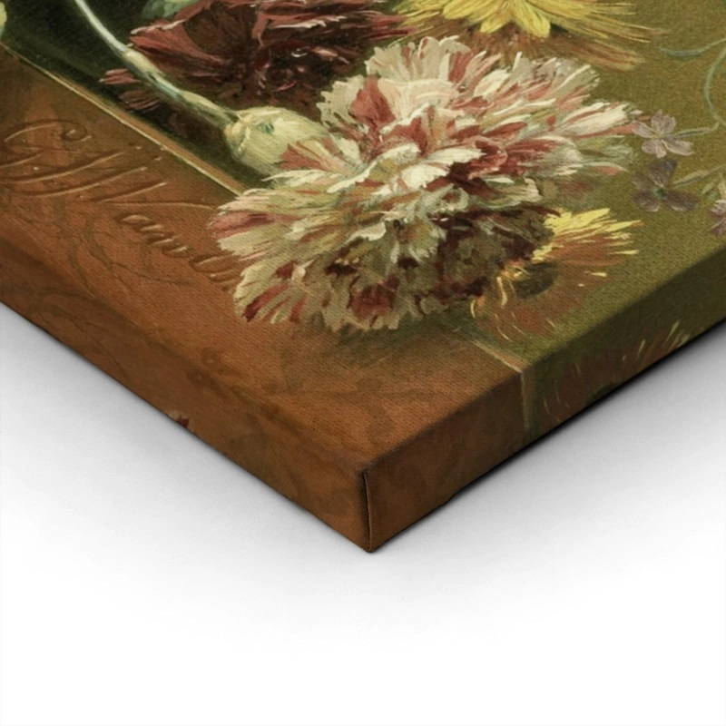 Πινακας σε καμβά JACOBUS JOHANNES - STILL LIFE WITH FLOWERS