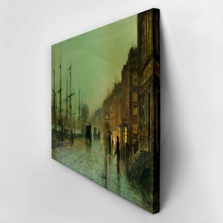 Πινακας σε καμβά JOHN ATKINSON - SHIPPING ON THE CLYDE - John Atkinson Sticky 2