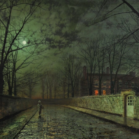 Πινακας σε καμβά JOHN ATKINSON - SILVER MOONLIGHT - John Atkinson Sticky 4