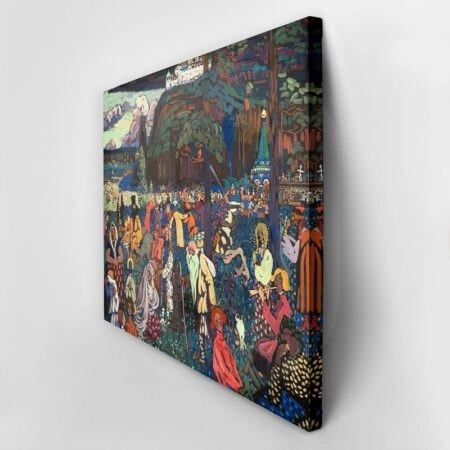 Πινακας σε καμβά KANDINSKY - COLOURFUL LIFE - Wassily Kandinsky Sticky 3