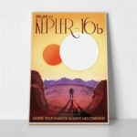 Πινακας σε καμβά KEPLER 16b