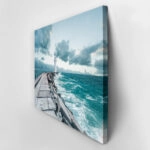 Πινακας σε καμβά LIGHTHOUSE WAVES