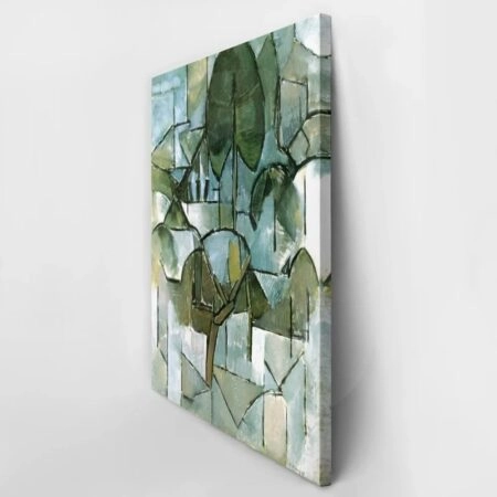 Πινακας σε καμβά MONDRIAN - LANDSCAPE WITH TREES - Mondrian Piet Sticky 3