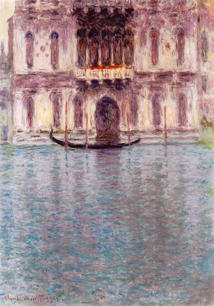 Πινακας σε καμβά MONET - THE PALAZZO CONTARINI