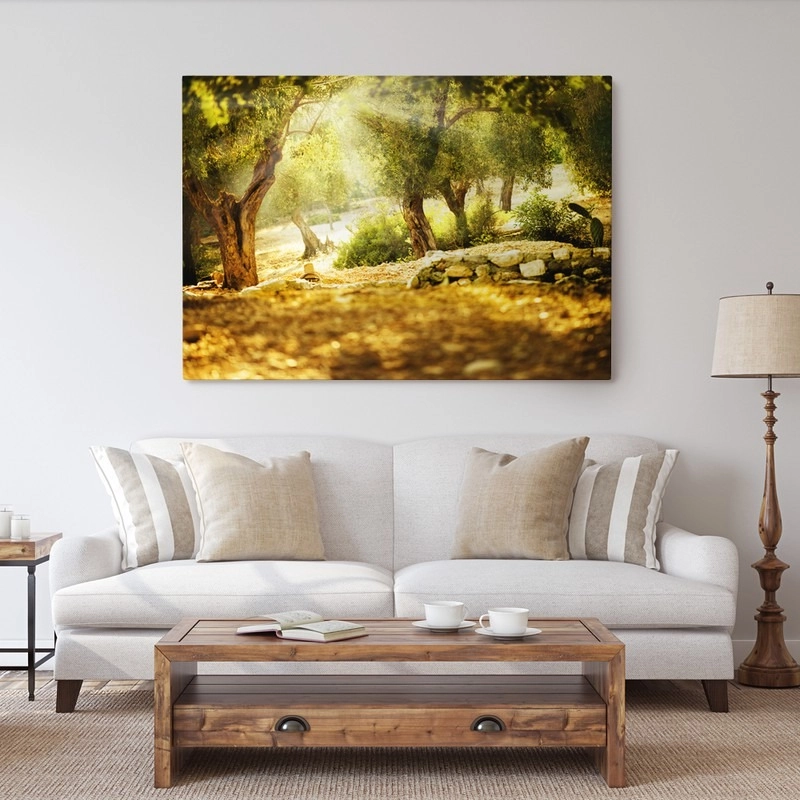 Πινακας σε καμβά OLIVE TREES 2