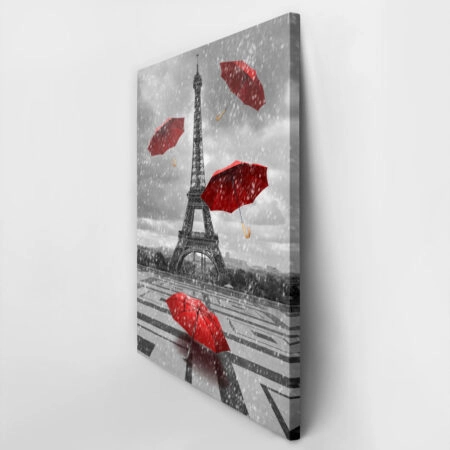 Πινακας σε καμβά PARIS RAIN 1 - Παρισι Sticky 3