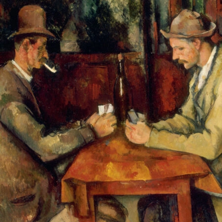 Πινακας σε καμβά PAUL CEZANNE - THE CARD PLAYERS - Paul Cezanne Sticky 4