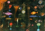 Πινακας σε καμβά PAUL KLEE - FISH MAGIC