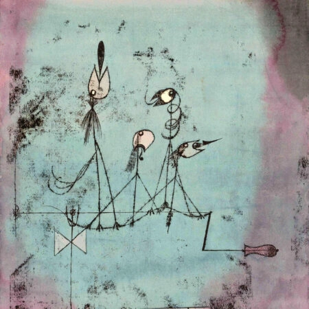 Πινακας σε καμβά PAUL KLEE - TWITTERING MACHINE - Paul Klee Sticky 5