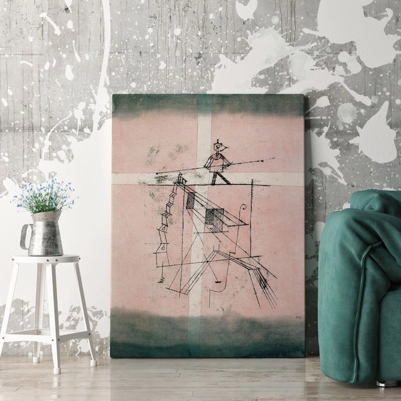 Πινακας σε καμβά PAUL KLEE - THE TIGHTROPE WALKER