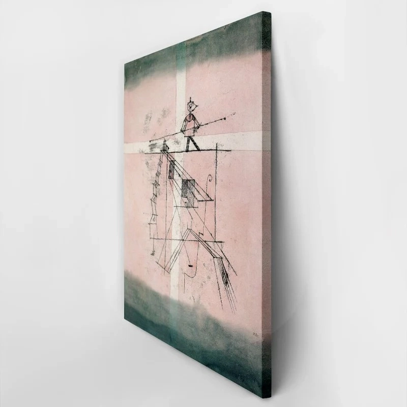 Πινακας σε καμβά PAUL KLEE - THE TIGHTROPE WALKER
