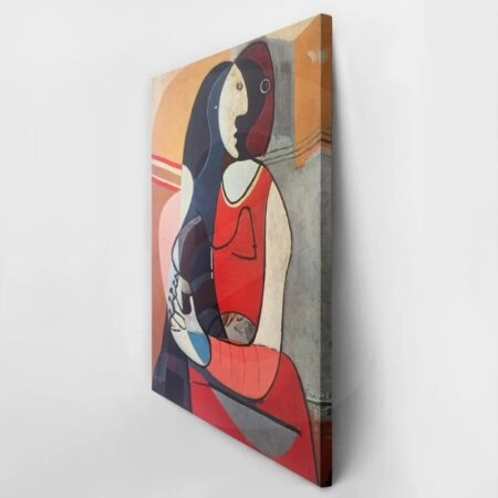Πινακας σε καμβά PICASSO - SEATED WOMAN - Pablo Picasso Sticky 3