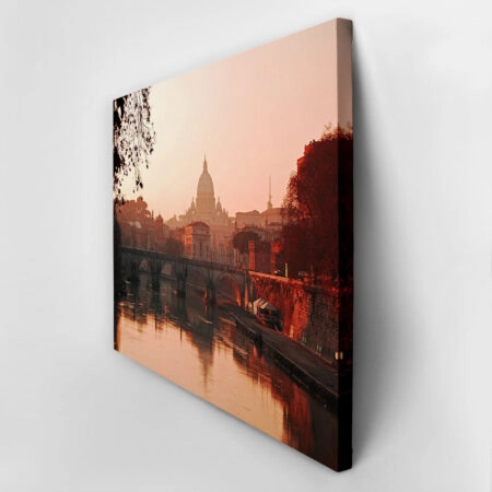 Πινακας σε καμβά ROME SUNSET - Πολεις και Αρχιτεκτονικη Sticky 3