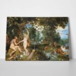 Πινακας σε καμβά RUBENS - ADAM EVA