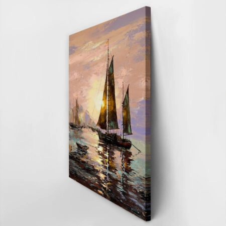Πινακας σε καμβά SAILING BOAT 2 - Βαρκες και Καραβια Sticky 2