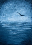 Πινακας σε καμβά SEAGULL OVER SEA