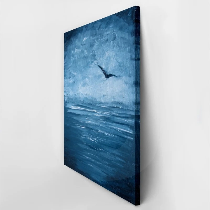 Πινακας σε καμβά SEAGULL OVER SEA