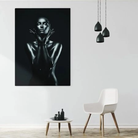 Πινακας σε καμβά SILVER LADY
