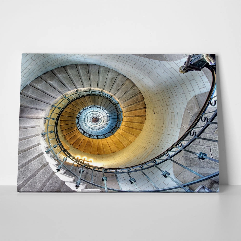 Πινακας σε καμβά SPIRAL STAIRCASE