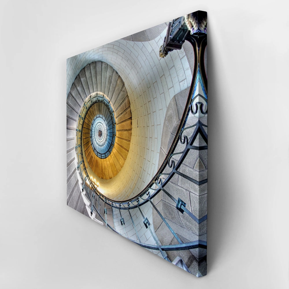 Πινακας σε καμβά SPIRAL STAIRCASE