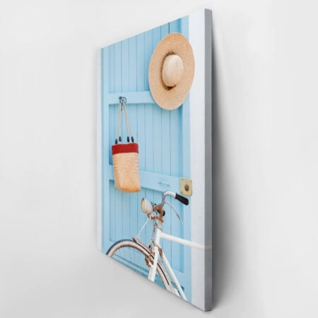 Πινακας σε καμβά SUMMER BIKE - Ποδηλατα Sticky 3