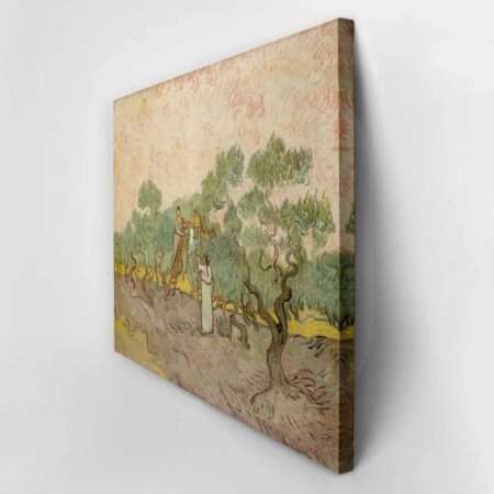 Πινακας σε καμβά VAN GOGH - WOMEN PICKING OLIVES - Vincent Van Gogh Sticky 3