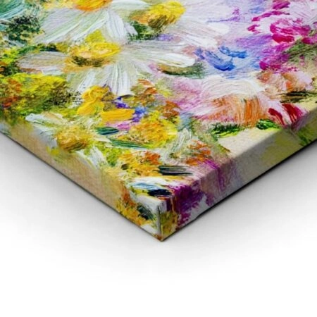 Πινακας σε καμβά WILDFLOWER OIL PAINTING - Floral - Λουλουδια Sticky 1