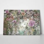 Πινακας σε καμβά ABSTRACT FLOWERS 5