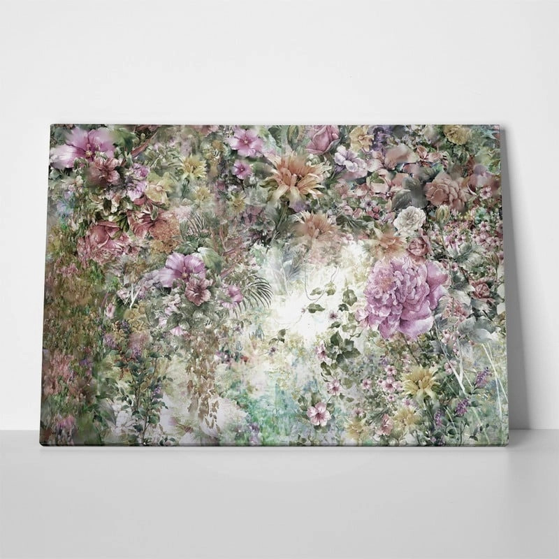 Πινακας σε καμβά ABSTRACT FLOWERS 5