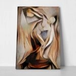 Πινακας σε καμβά ANCIENT SCULPTURES MODERN DESIGN CUBISM 4
