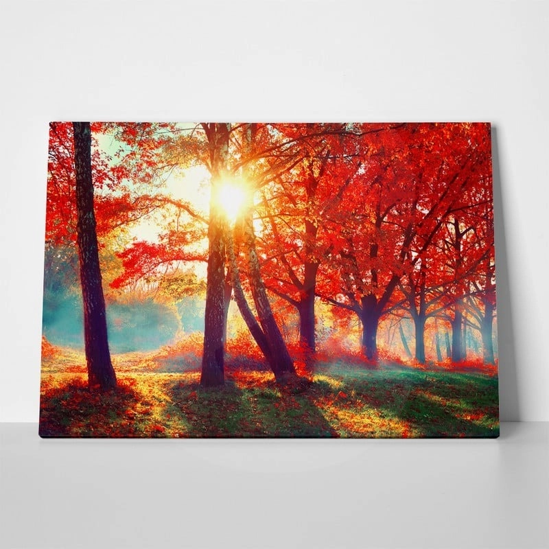 Πινακας σε καμβά AUTUMN FALL SCENE