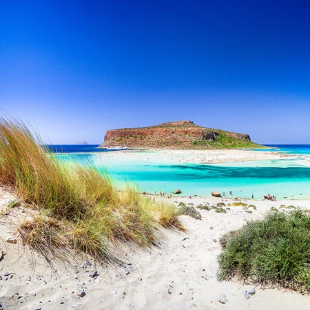 Πινακας σε καμβά BALOS LAGOON CRETE - Παραλιες Sticky 4