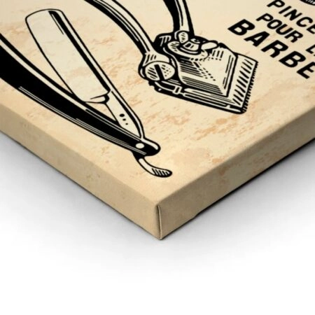 Πίνακας BARBER - Vintage Sticky 2