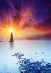 Πινακας σε καμβά BEAUTIFUL SUNSET