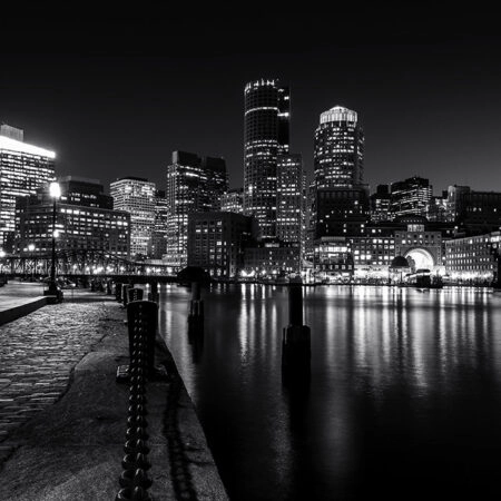 Πινακας σε καμβά BOSTON HARBOUR - Παραθαλασσιες πολεις και χωρια Sticky 4
