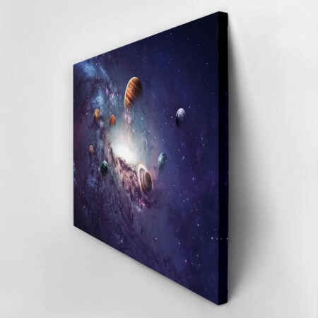 Πινακας σε καμβά CREATION OF PLANETS - Διαστημα και Τεχνολογια Sticky 2