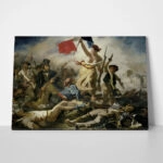 Πινακας σε καμβά DELACROIX - LIBERTY LEADING THE PEOPLE