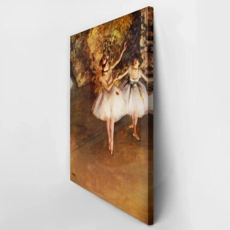Πινακας σε καμβά DEGAS - TWO DANCERS ON THE STAGE - Edgar Degas Sticky 2