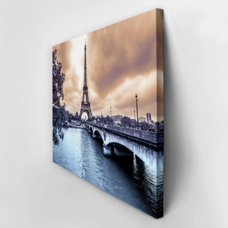 Πινακας σε καμβά EIFFEL BRIDGE - Παρισι Sticky 2