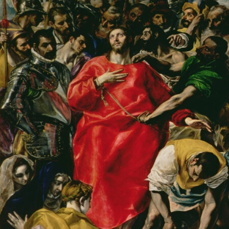 Πινακας σε καμβά EL GRECO - THE DISROBING OF CHRIST - El Greco Sticky 5