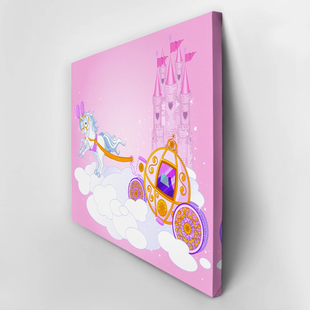 Πινακας σε καμβά FAIRY TALE CARRIAGE