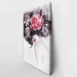 Πινακας σε καμβά FLORAL WOMAN 1