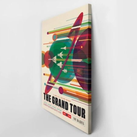 Πινακας σε καμβά GRAND TOUR - Διαστημα και Τεχνολογια Sticky 2