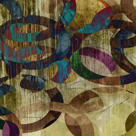 Πινακας σε καμβά GRUNGE PAPER - Αφηρημενα και Abstract Sticky 4