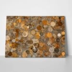 Πινακας σε καμβά GRUNGE ABSTRACT SHAPES 2